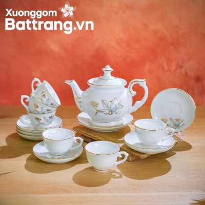 Ấm chén Bát Tràng