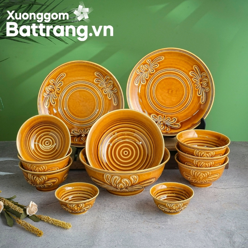 Bát đĩa Bát Tràng