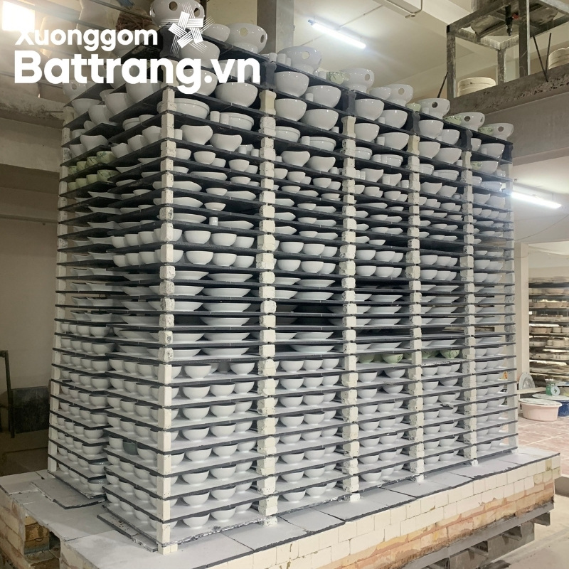 Sản xuất bát đĩa Bát Tràng