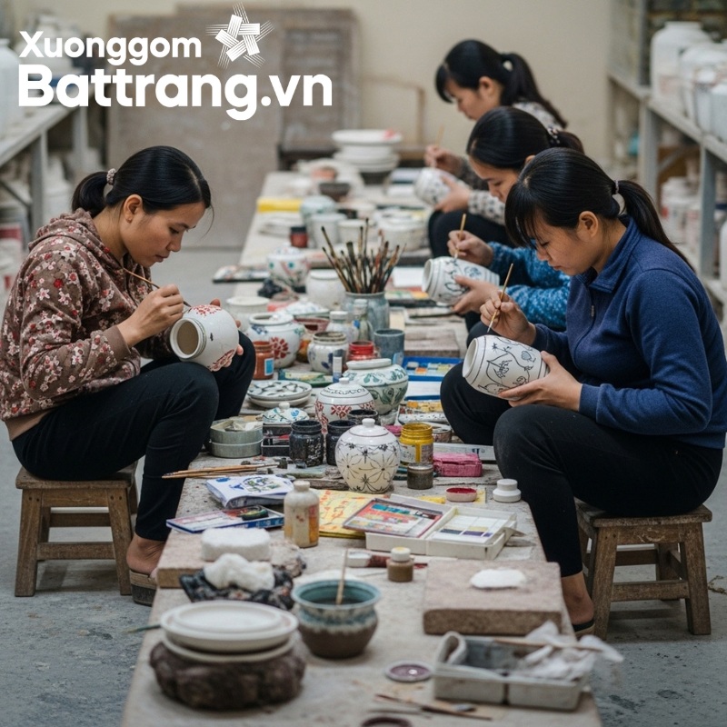 Sản xuất hũ đựng trà