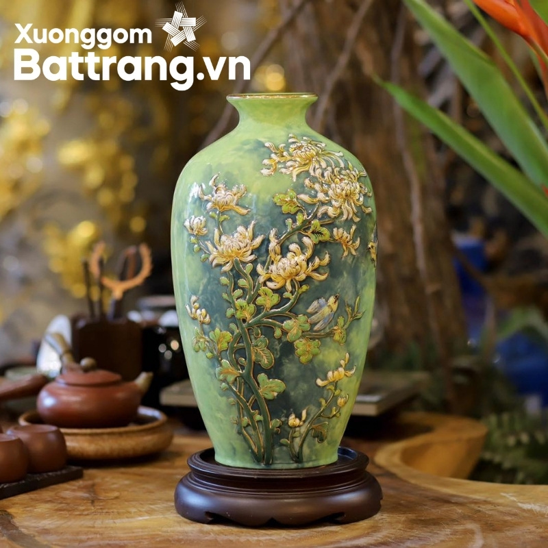 Lọ hoa Bát Tràng
