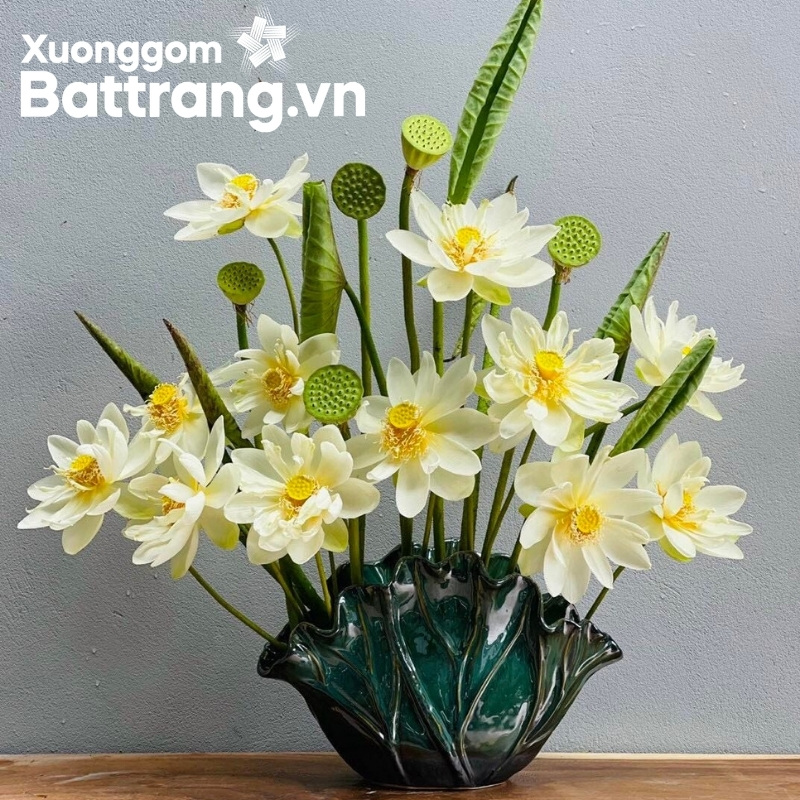 Lọ hoa gốm sứ Bát Tràng