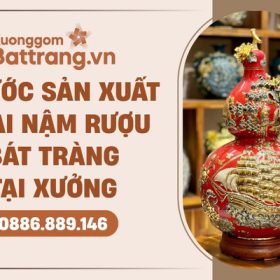 Sản xuất nậm rượu Bát Tràng