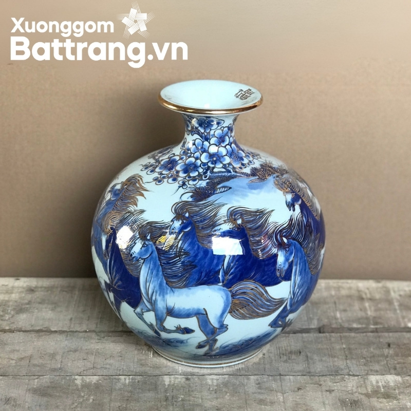 Bình hút lộc Bát Tràng