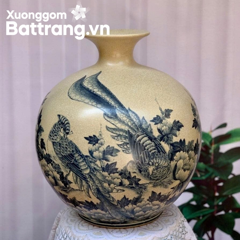 Bình hút lộc Bát Tràng