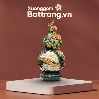 Bình Hồ Lô Thuận Buồm Xuôi Gió Đắp Nổi Vẽ Vàng XG-BG01 - Ảnh đại diện