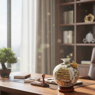 Bình hút lộc Thuận Buồm Xuôi Gió 26cm đặt tinh ...