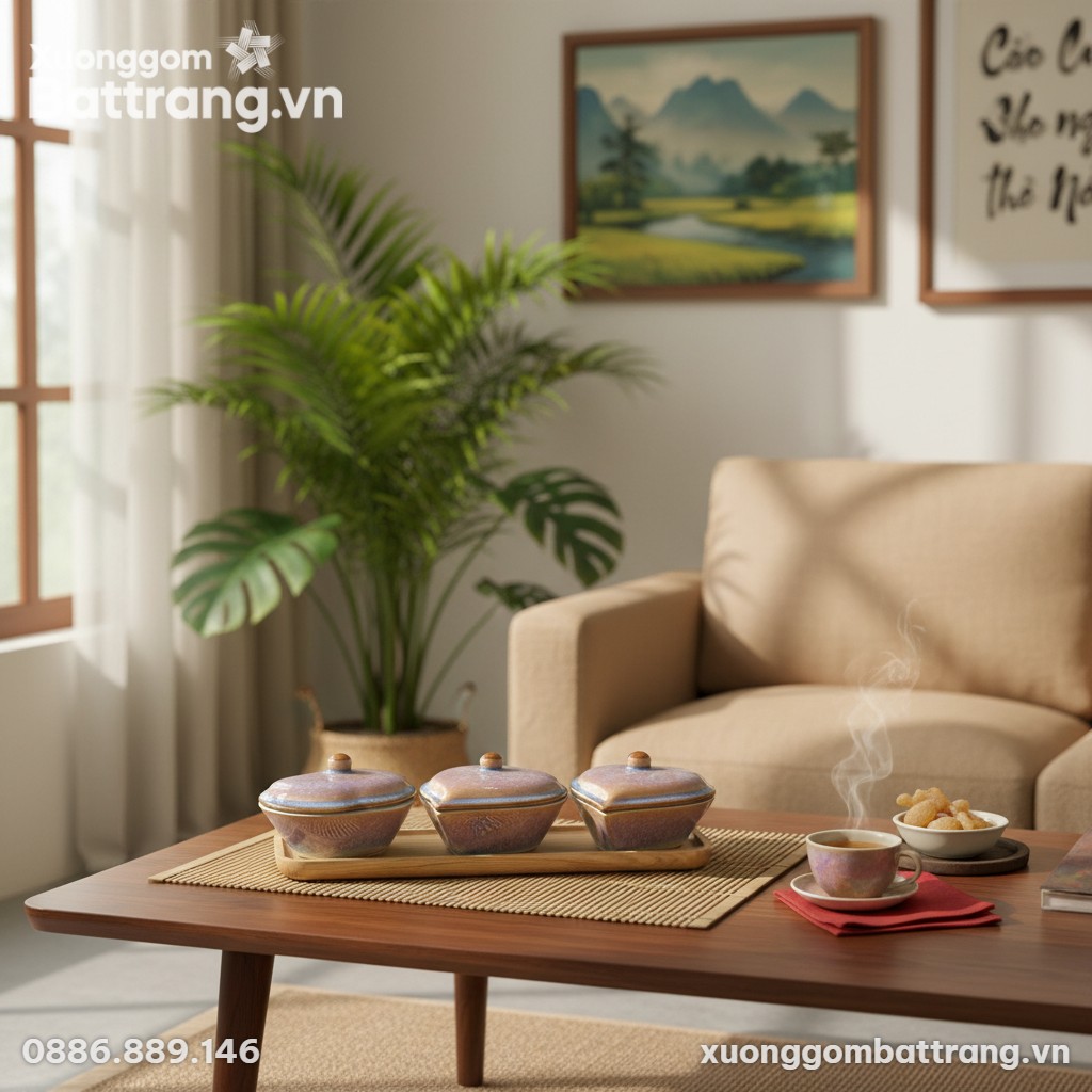 Góc trang trí tinh tế trong căn hộ Việt Nam hiệ...