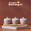 Bộ 3 Hũ Đựng Mứt Dáng Tròn Men Hỏa Biến XG-KM03 - Ảnh đại diện