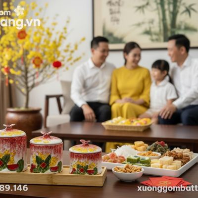 Một không gian phòng khách Việt Nam hiện đại và...