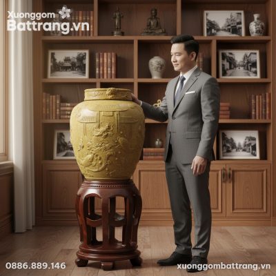 Trong một văn phòng làm việc sang trọng, cổ điể...