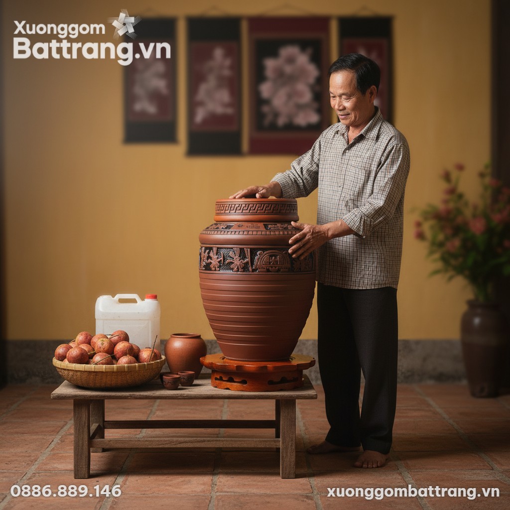 Trong một góc bếp ấm cúng của ngôi nhà Việt Nam...