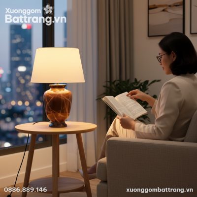 Góc đọc sách ấm cúng trong căn hộ Việt Nam hiện...