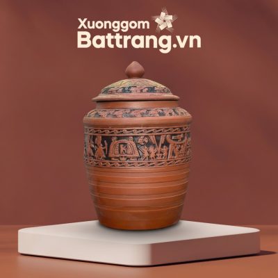 Hũ Đựng Gạo Họa Tiết Đông Sơn Âu Lạc XG-HG02 - Ảnh đại diện