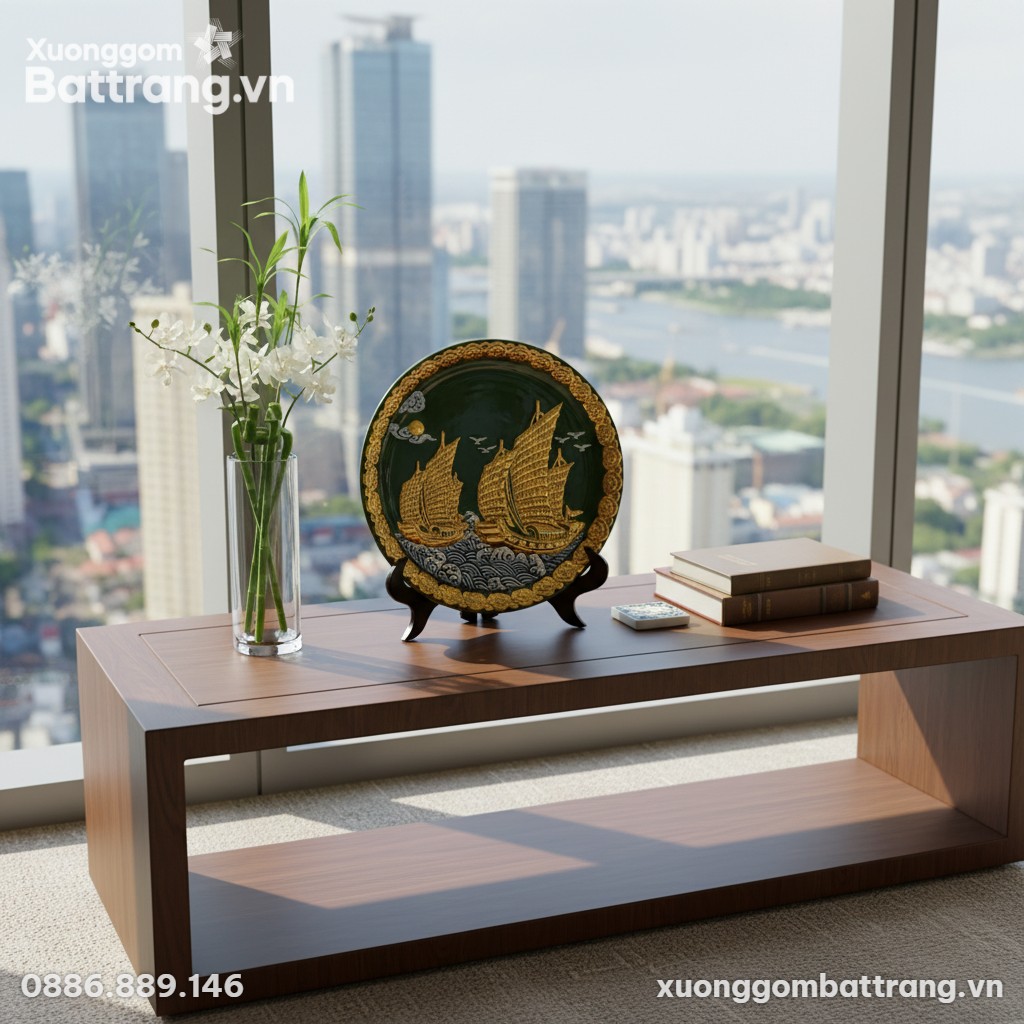 Một doanh nhân Việt Nam lịch lãm đang xem tài l...