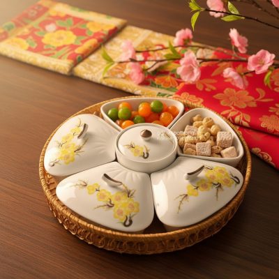 Góc nhìn cận cảnh từ trên xuống, tập trung vào ...