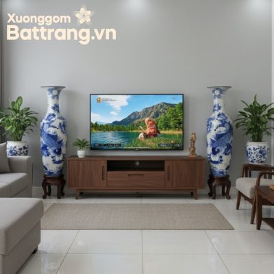 Lục bình phong thủy Bát Tràng