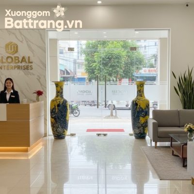 Lục bình phong thủy Bát Tràng