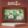 Tranh Bách Liên Hoa Gốm Sứ Bát Tràng XG-TR05 - Ảnh đại diện
