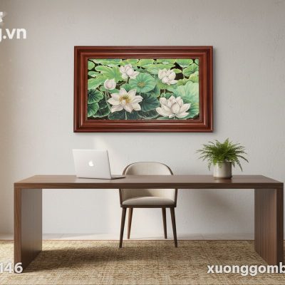 Góc làm việc tại nhà trong một căn hộ phong các...