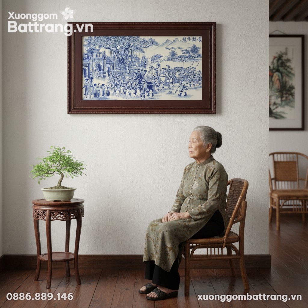 Một góc chiêm nghiệm thanh tịnh trong ngôi nhà ...