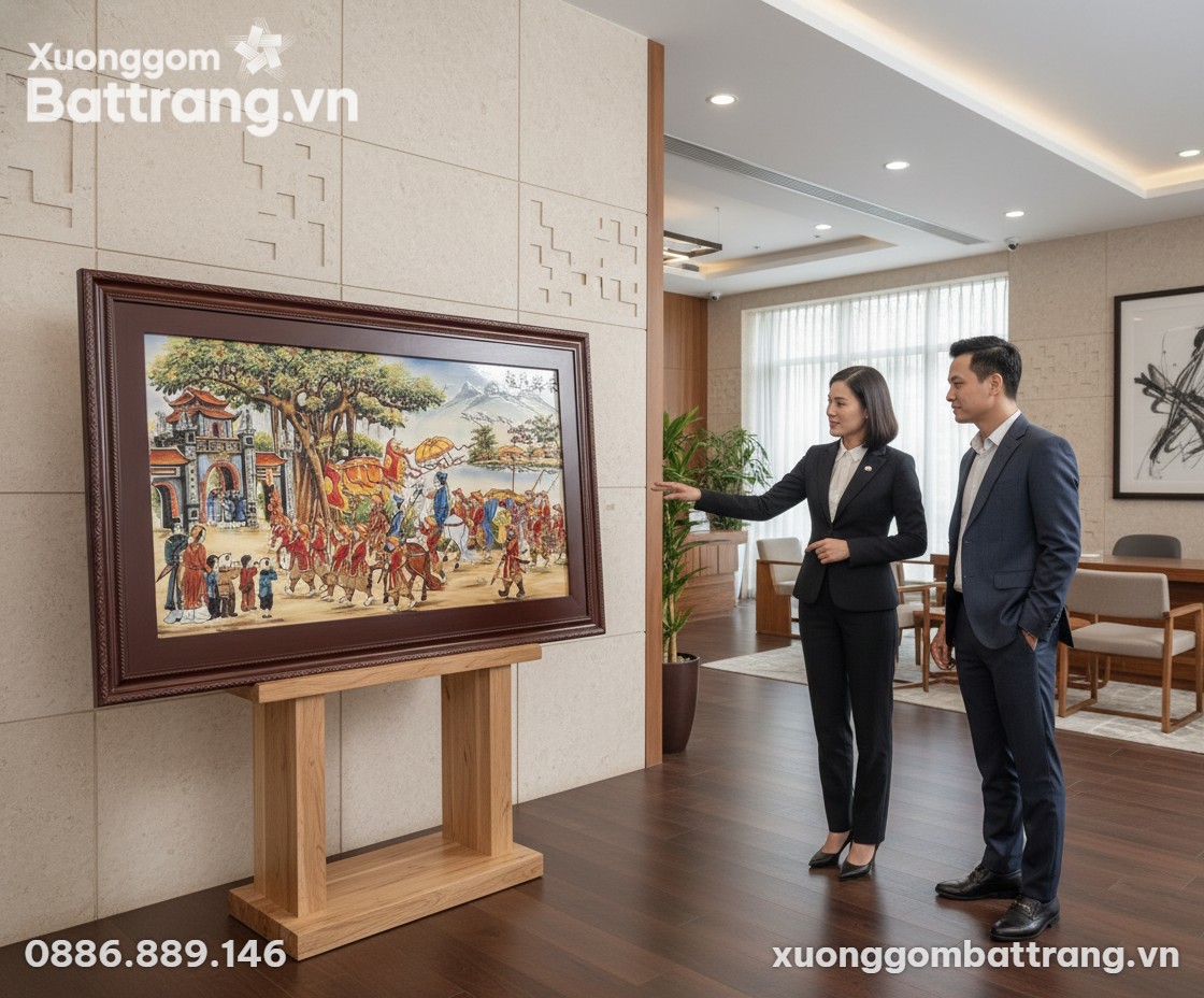 Sảnh tiếp đón sang trọng của một công ty hoặc k...