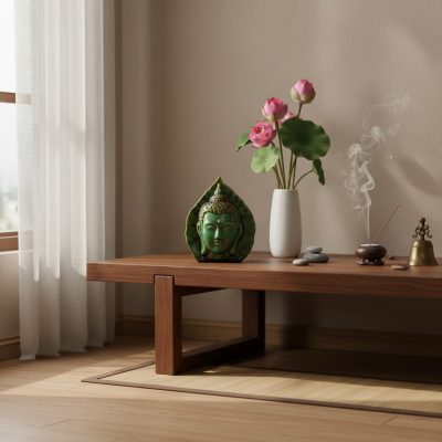 Một góc thiền định yên bình trong ngôi nhà Việt...