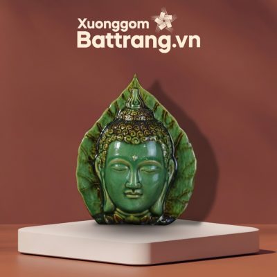 Tượng Lá Bồ Đề Mặt Phật Men Ngọc Lục XG-TG16 - Ảnh đại diện