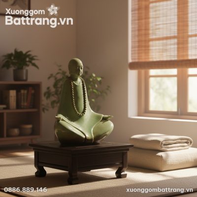 Một không gian thiền định ấm cúng tại Việt Nam,...