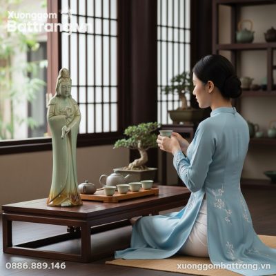 Trong không gian thiền định yên tĩnh của một qu...