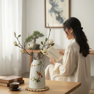 Góc làm việc tại nhà theo phong cách tối giản V...