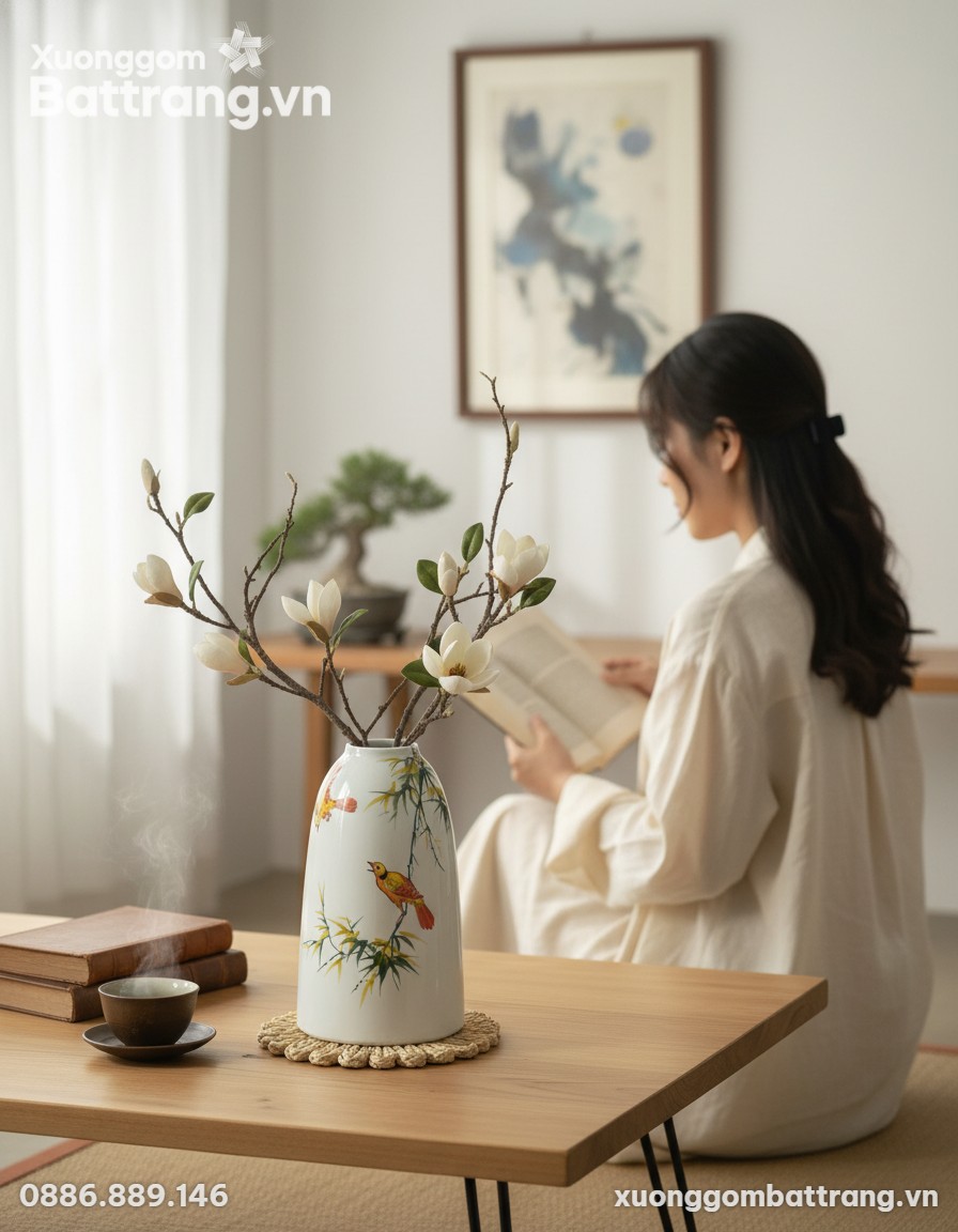 Góc làm việc tại nhà theo phong cách tối giản V...