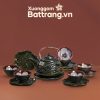 Bộ Trà Họa Tiết Cá Hoa Men Hỏa Biến Nâu XG-AC02 - Ảnh đại diện