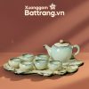 Bộ Trà Men Ngọc Hỏa Biến Khay Lá Sen Bát Tràng XG-AC07 - Ảnh đại diện