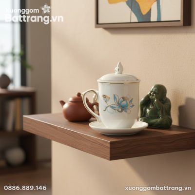 Góc trưng bày tinh tế trong căn nhà Việt Nam hi...