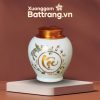 Hũ Trà Sứ Trắng Họa Tiết Chữ Lộc Vẽ Vàng Kim XG-HDT07 - Ảnh đại diện