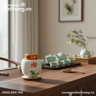 Góc bàn trà an yên trong không gian nhà Việt hi...