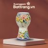 Lọ hoa dáng búp bê vẽ ngàn hoa đa sắc XG-LH18 - Ảnh đại diện