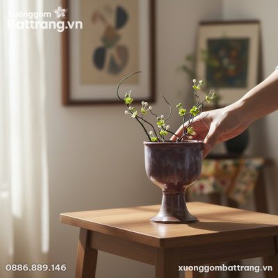 Cận cảnh một bàn tay thanh lịch (không rõ mặt) ...