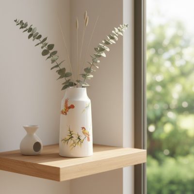 Một góc trưng bày tinh tế trong ngôi nhà Việt h...