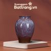 Lọ hoa “dáng thạp” men hoả biến tím loang XG-LH15 - Ảnh đại diện