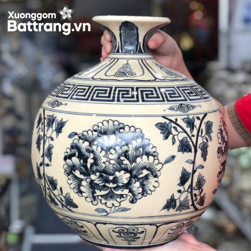 Bình hút lộc Bát Tràng