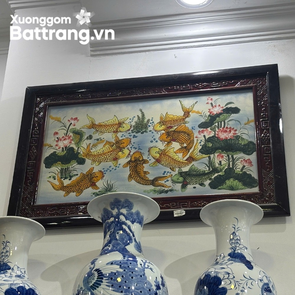 Tranh gốm Bát Tràng