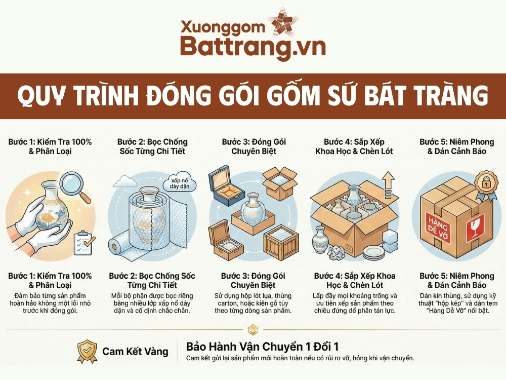 Quy trình đóng gói sản phẩm