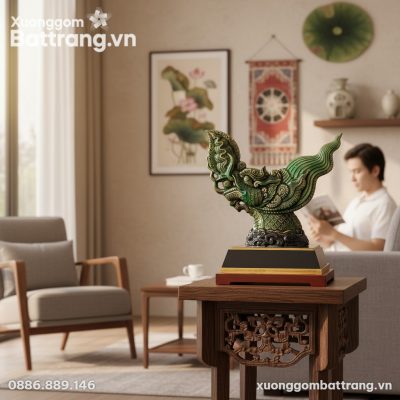 Một bức ảnh lifestyle ấm cúng chụp Tượng Đầu Rồ...