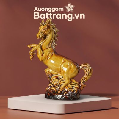 Tượng Ngựa Phong Thủy Quà Tết Bính Ngọ 2026 XG-TG25 - Ảnh đại diện