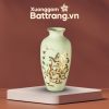 Bình Hoa Sứ Trắng Mã Đáo Thành Công Vẽ Vàng Kim XG-LH28 - Ảnh đại diện
