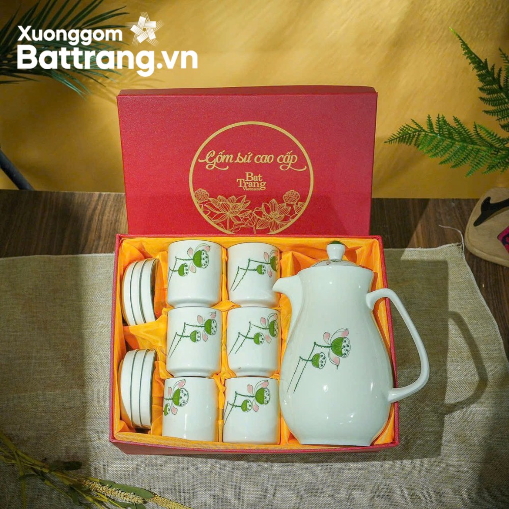 Bộ b&igrave;nh nước B&aacute;t Tr&agrave;ng