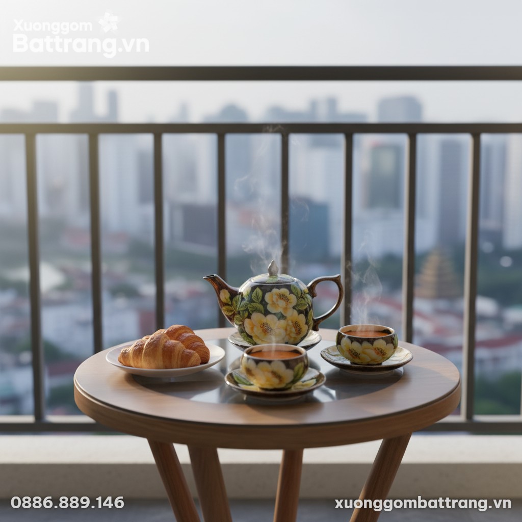 Buổi sáng yên bình trong căn hộ Việt hiện đại, ...