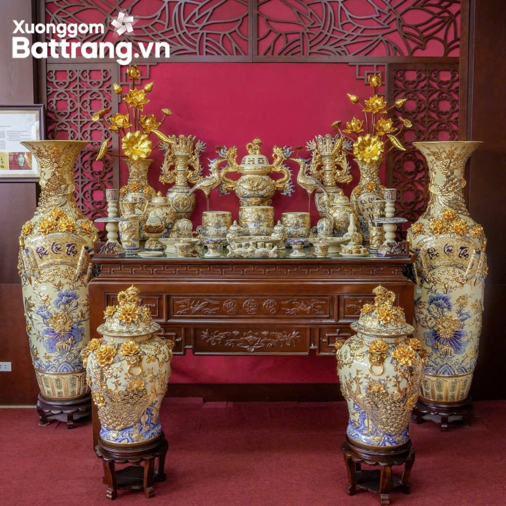 Đồ thờ B&aacute;t Tr&agrave;ng